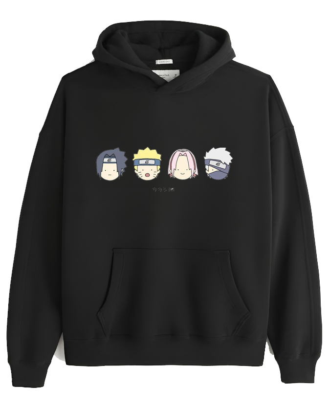 Naruto Shippuden One Size hoodie Black 36