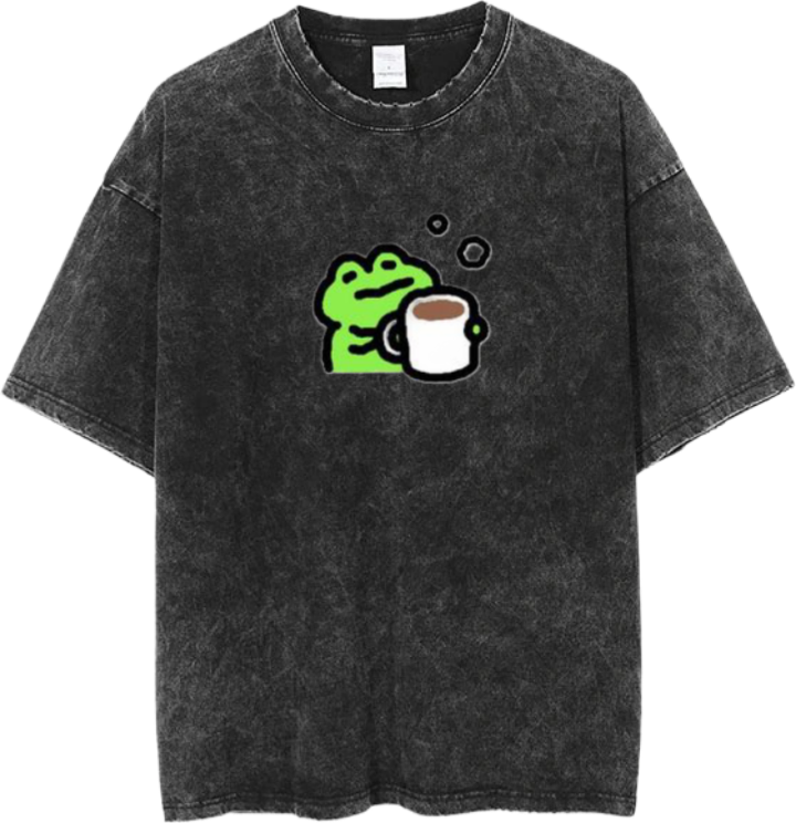 Frog One Size t- shirt Washed 36
