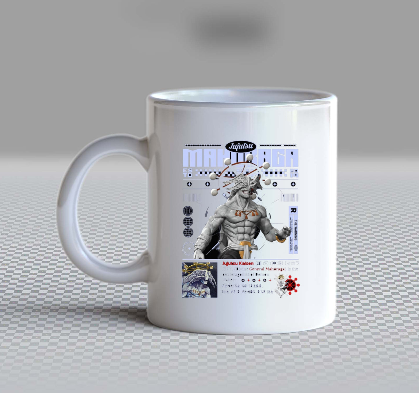 Jujurisu Kaisen Back text Mug 37