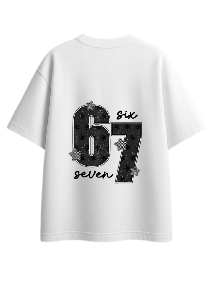67 designs One Size t- shirt White Back 37