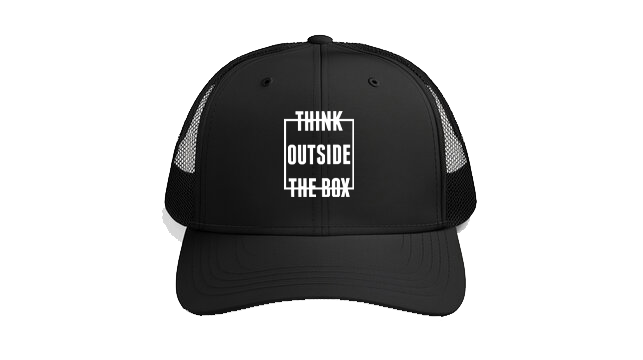 Baseball cap Black THINK OUTSIDE THE BOX 85