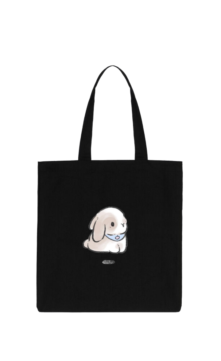 bunny tote bag White 37