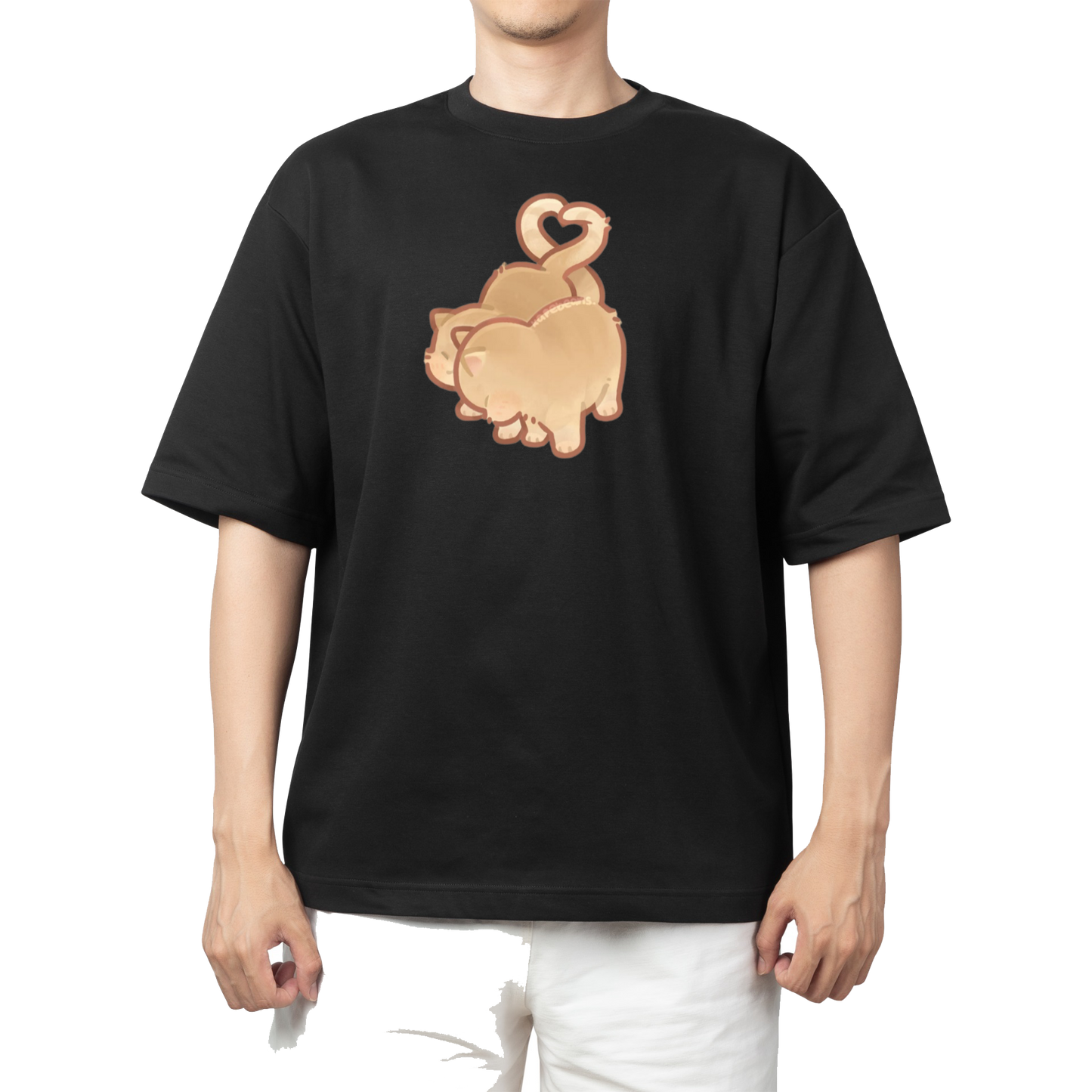 cat One Size t- shirt Black 37