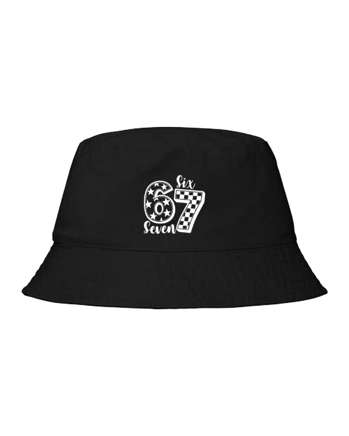 67 designs Bucket hat Fishman hat cap Black 38