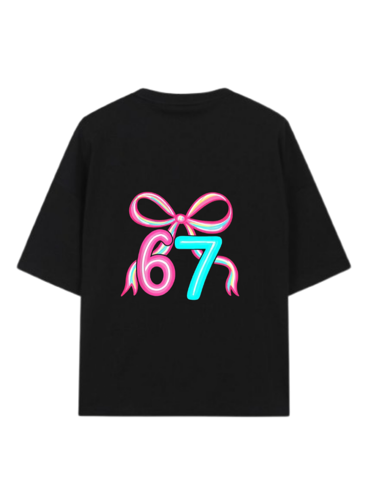 67 designs One Size t- shirt Black Back 37