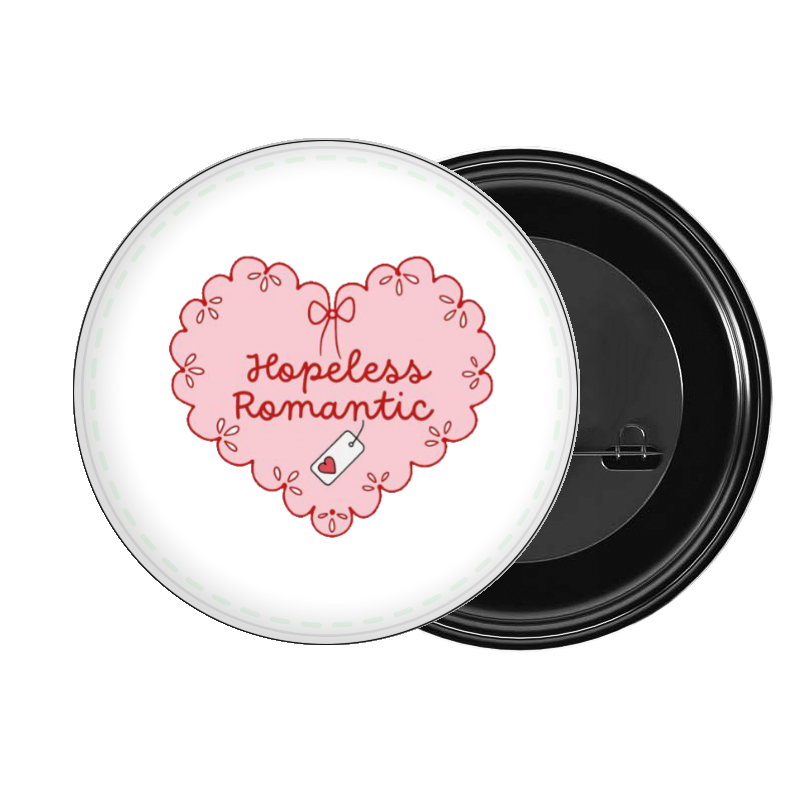 brooch Hopeless Romantic 38