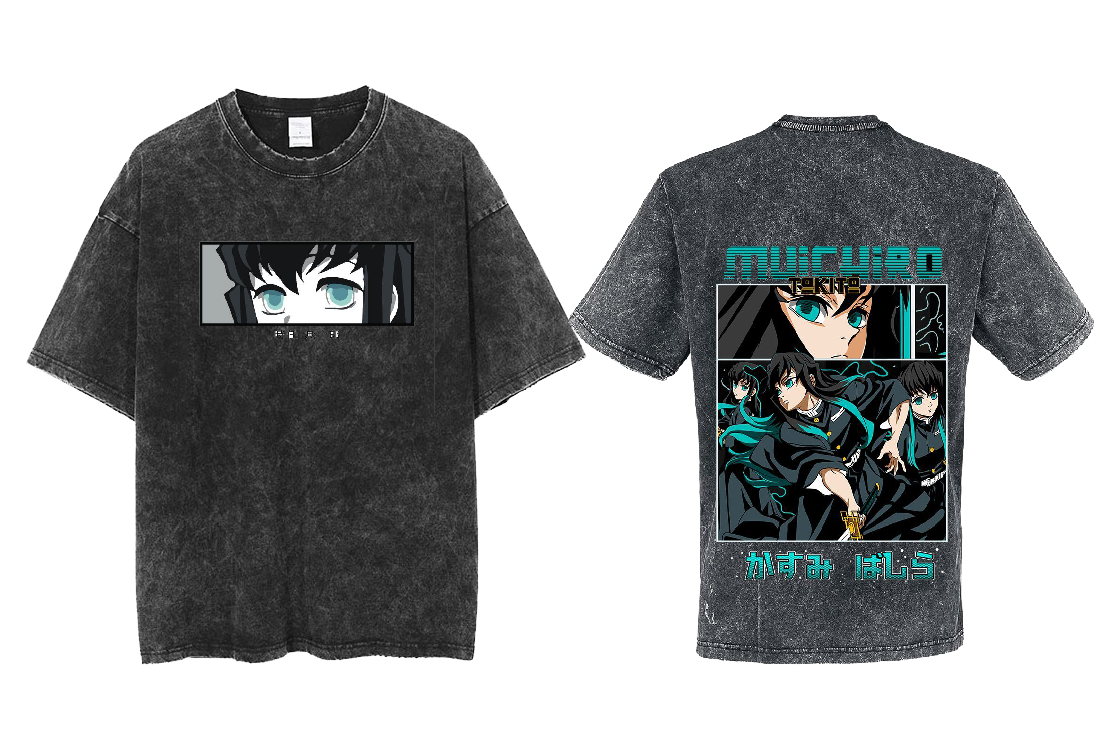 Anime Demon slayer nezuko tanjiro One Size t- shirt Washed 38