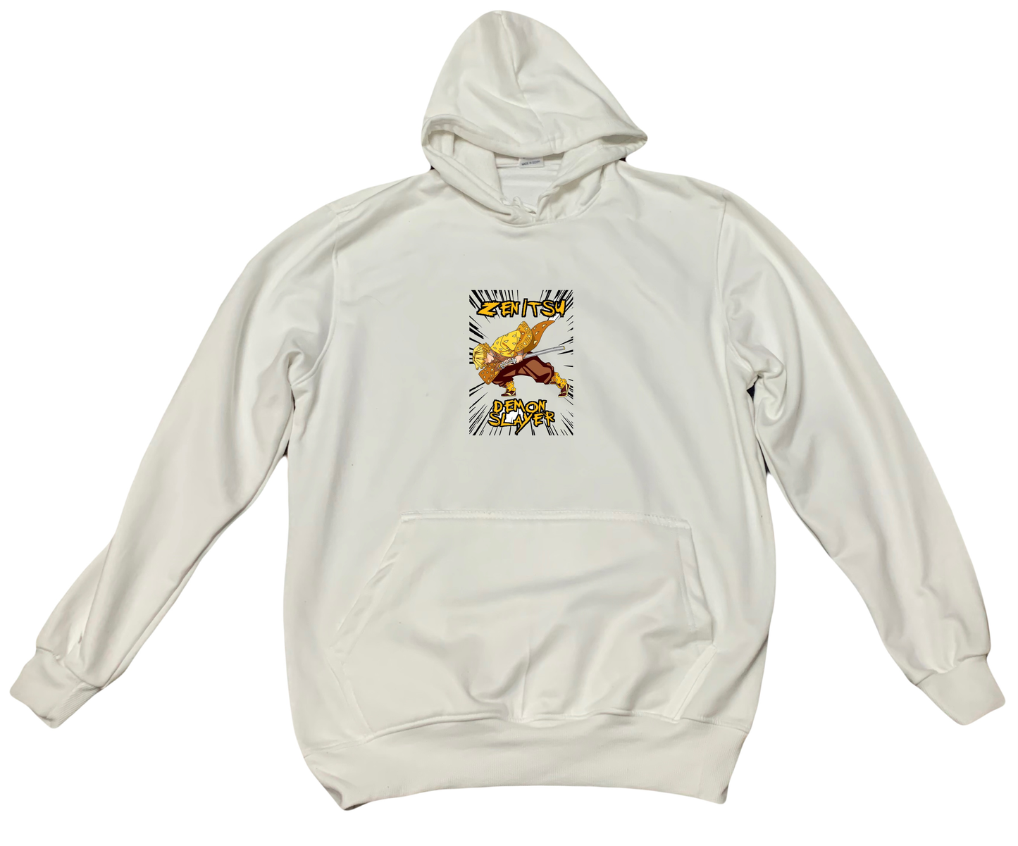 Anime Demon slayer nezuko tanjiro Oversize Hoodie White 38