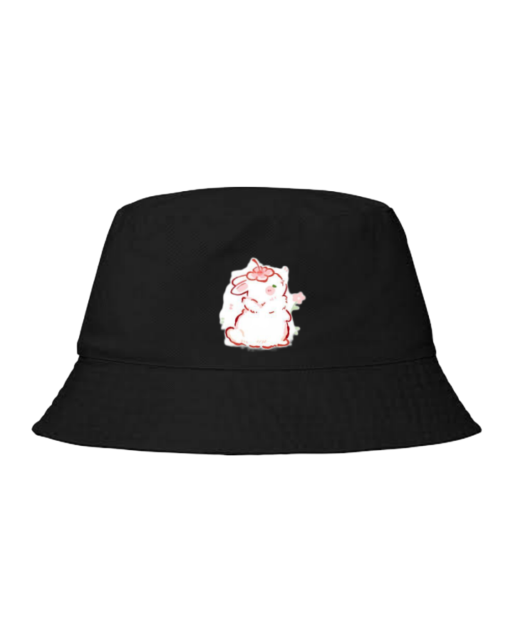 bunny Bucket hat Fishman hat cap Black 38