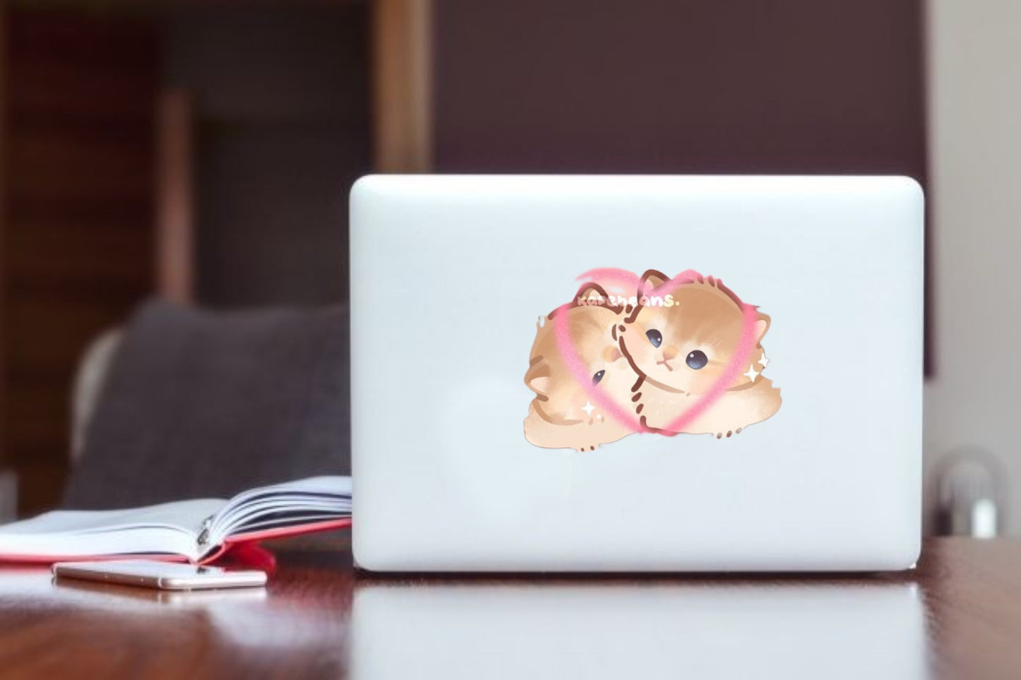 cat Laptop Sticker 38