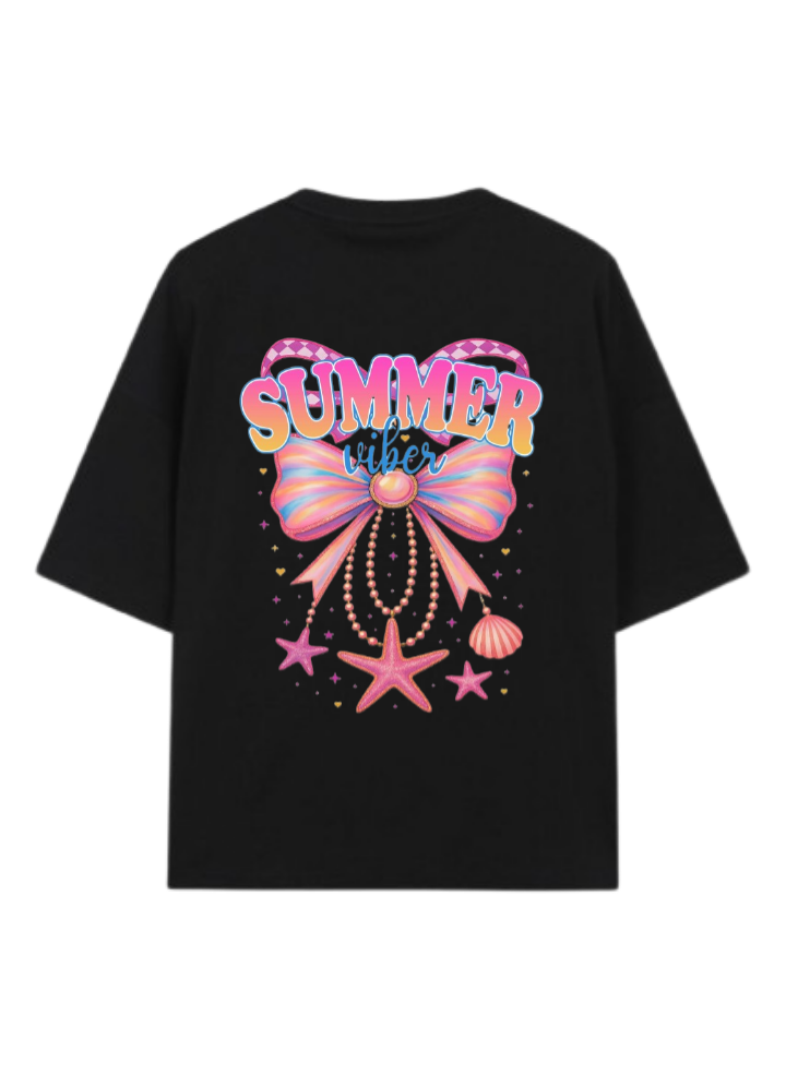 Summer Vibes t- shirt Black Back 38