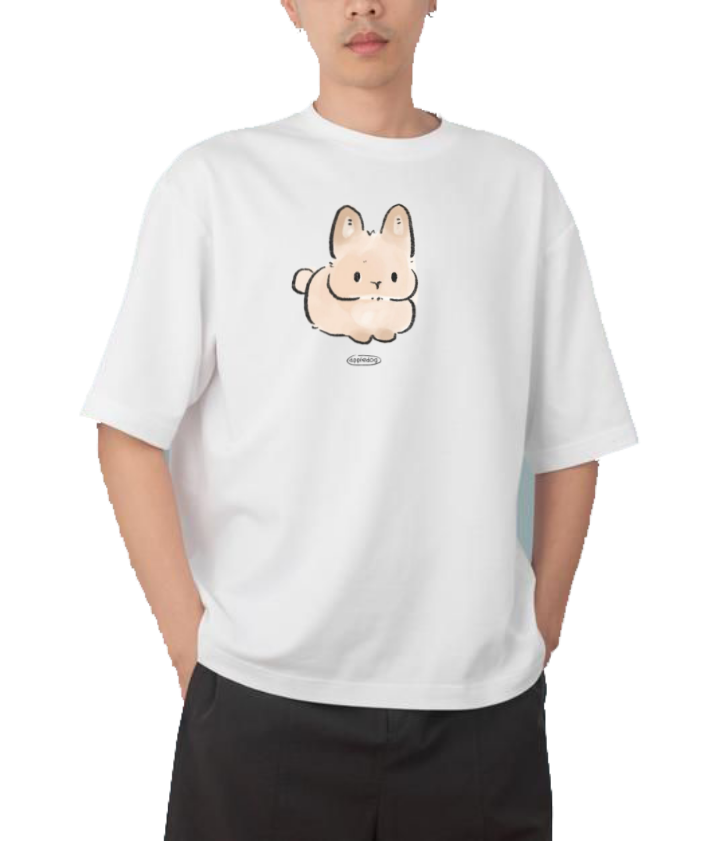 bunny One Size t- shirt White 38