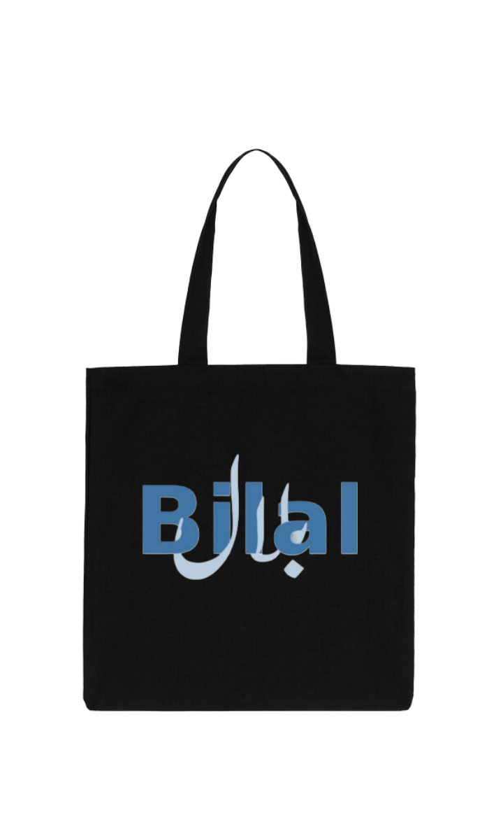 names tote bag Black Bilal 39