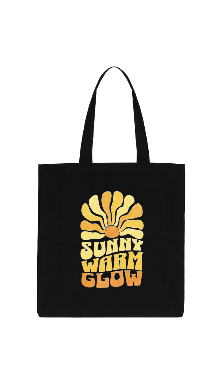 SUNNY WARM GLOW tote bag Black 39