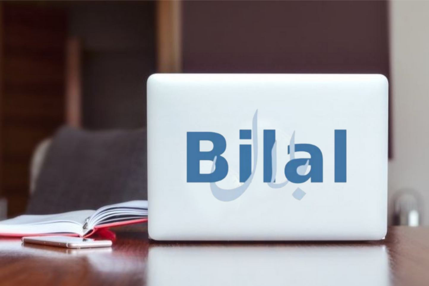 names Laptop Sticker Bilal 39