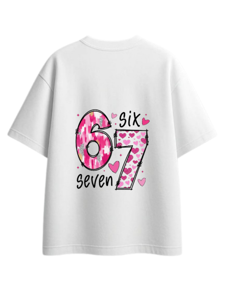 67 designs One Size t- shirt White Back 39