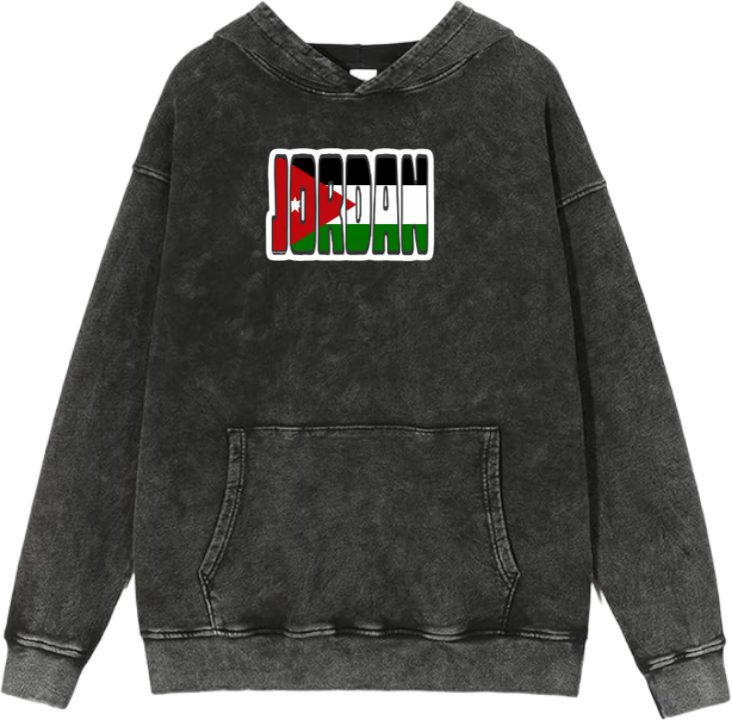 Jordan Oversize Hoodie Washed gray 39