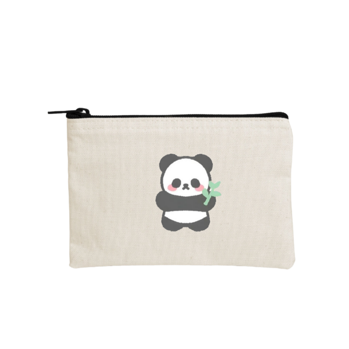 PANDA wallet pencil case Beige 3