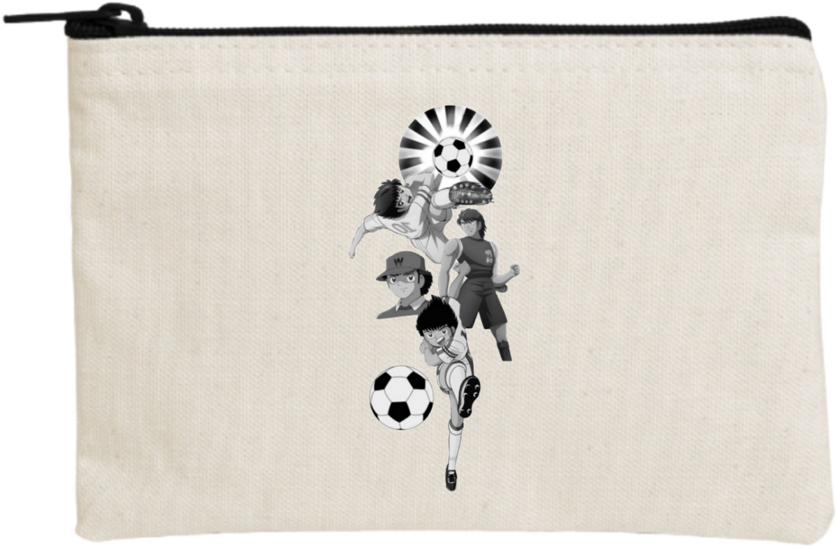 Captain Tsubasa wallet pencil case Beige 3