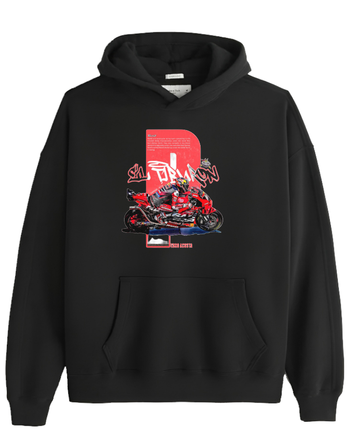 MOTOR CYCLE One Size hoodie Black 3