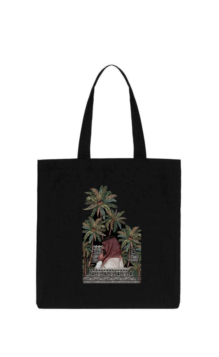 SaudIa Arabia saudi tote bag Black 3