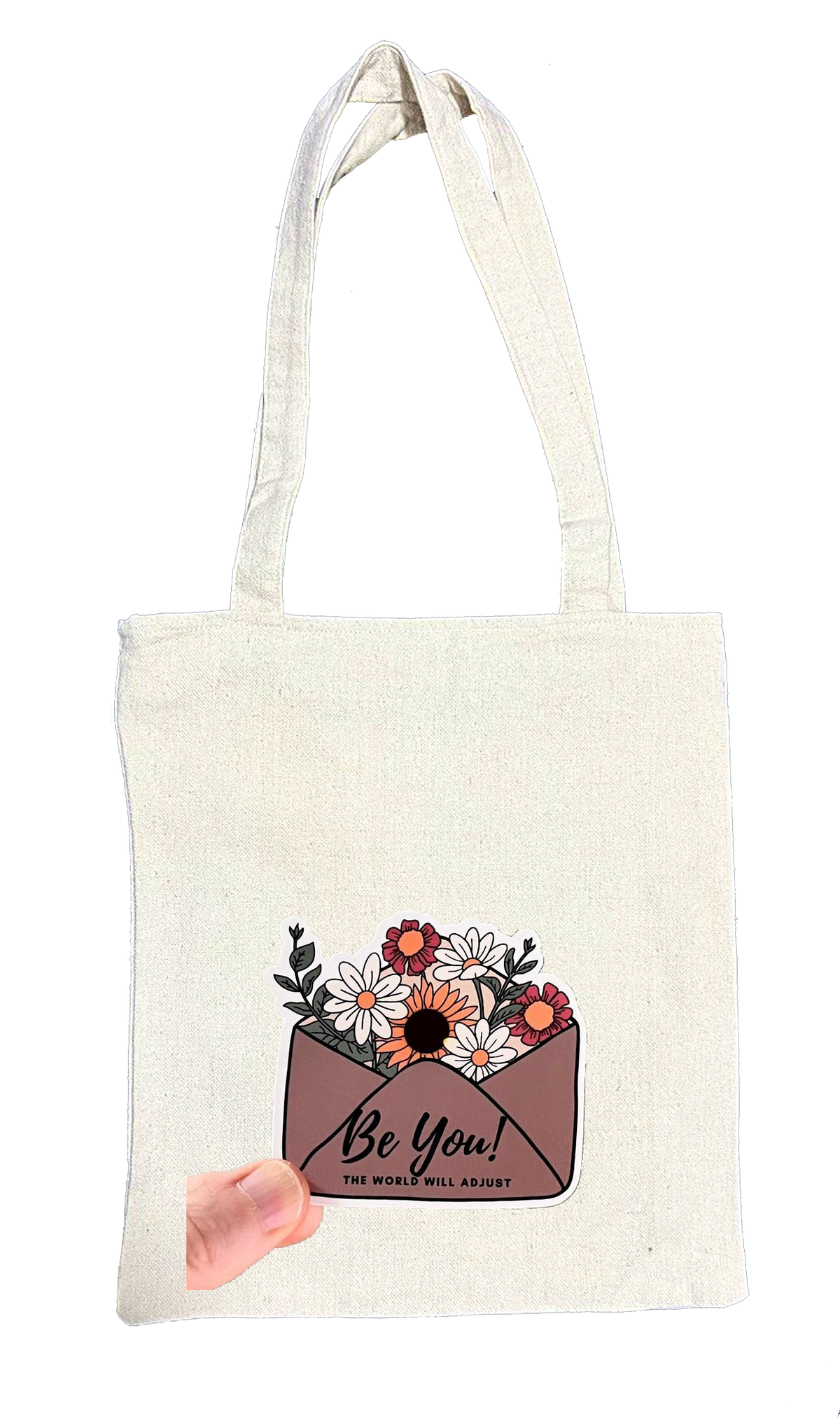 Be You! tote bag beige