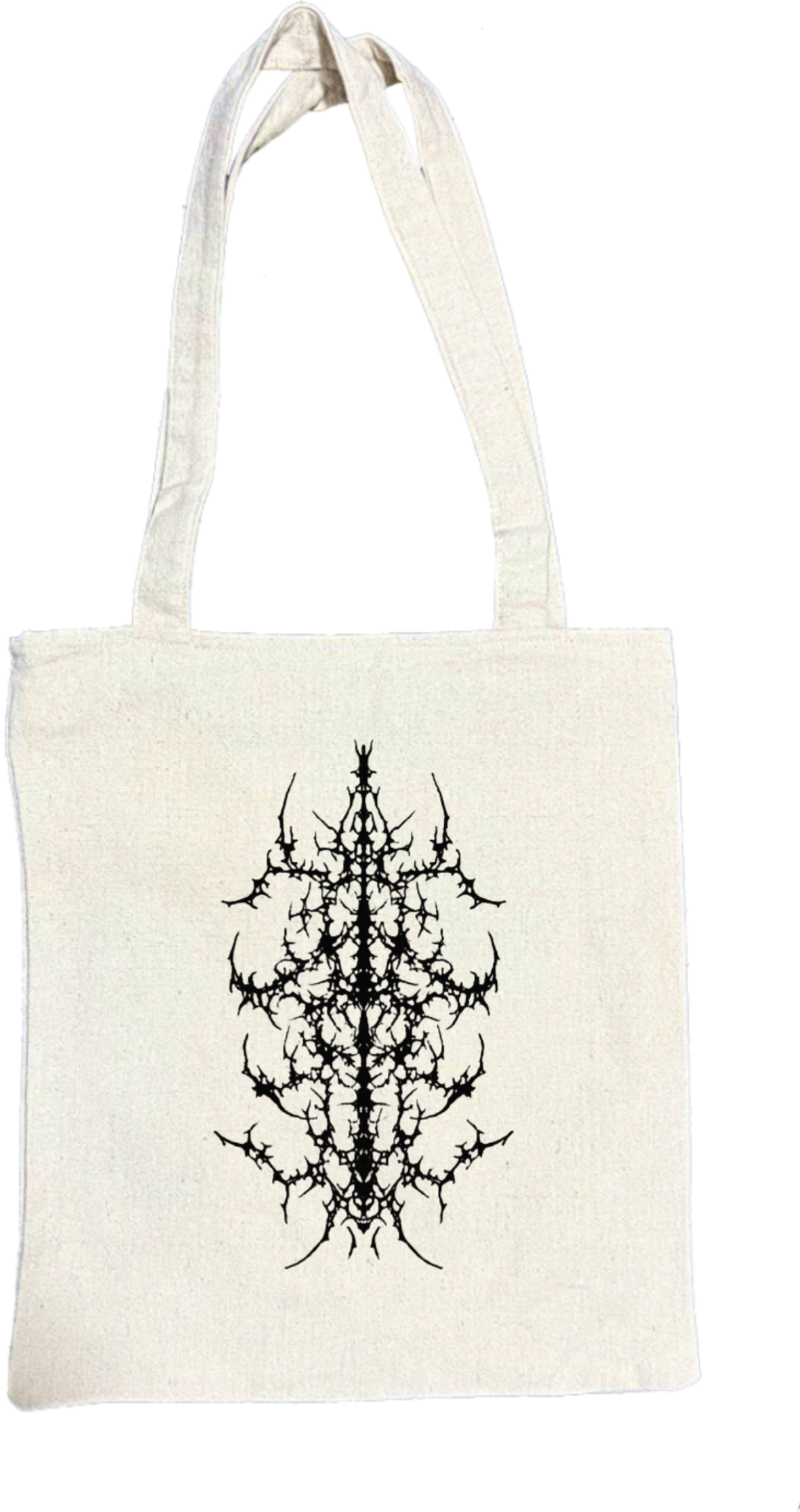 Goth tote bag Beige 15
