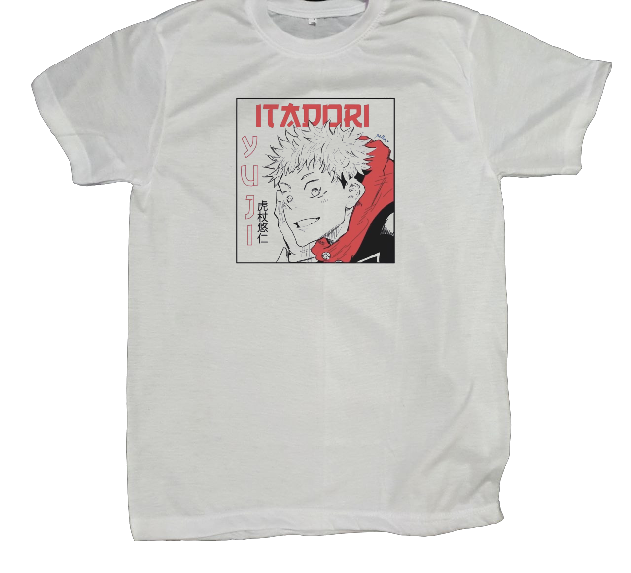 tjujutsu kaisen GOJO fit t- shirt White 4