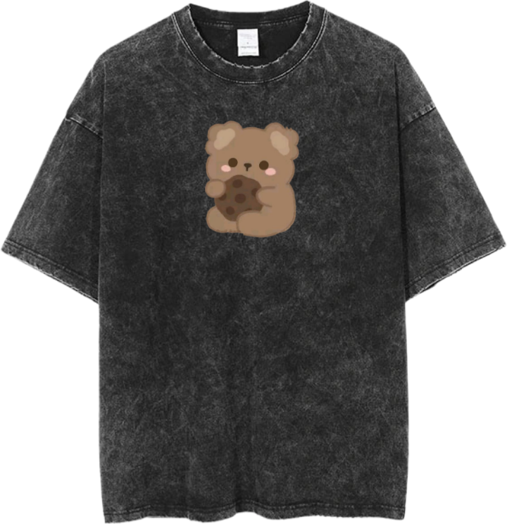 bear t- shirt Washed 3
