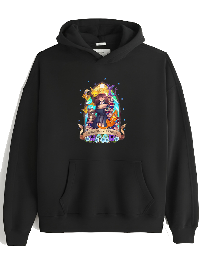 Harry Potter One Size hoodie Black 3