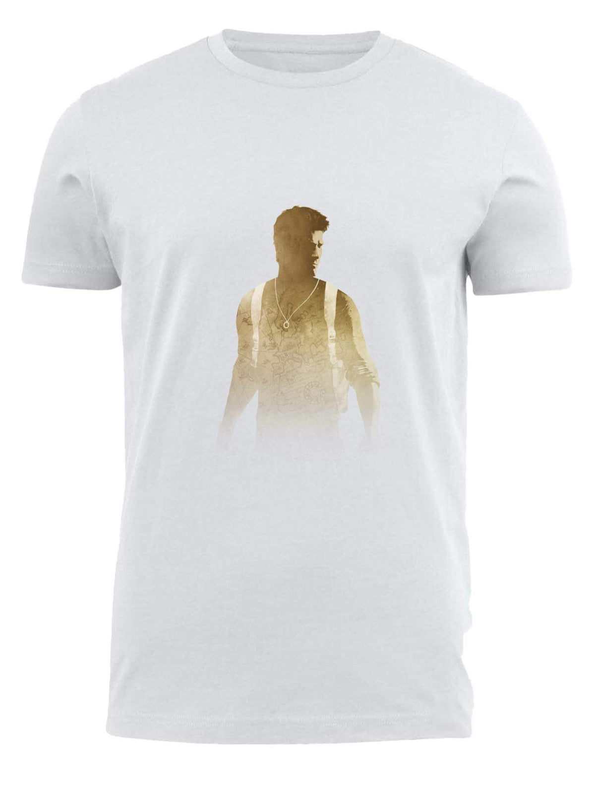 Uncharted t-shirt fit White 1