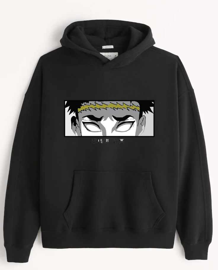 Anime Demon slayer nezuko tanjiro Oversize Hoodie Black 3