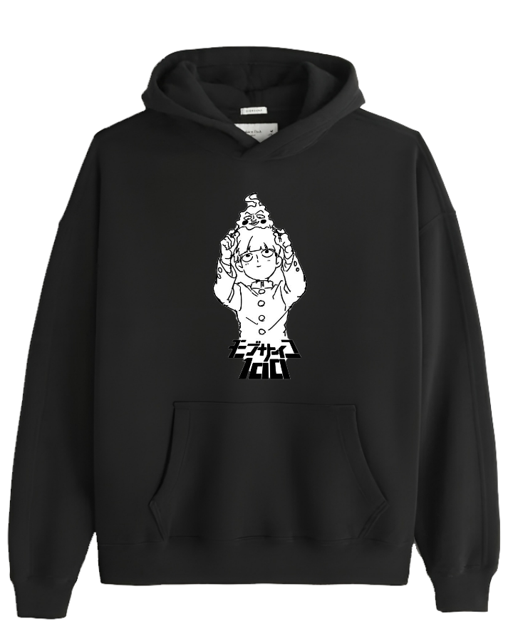 Mob Psycho 100 One Size hoodie Black 3