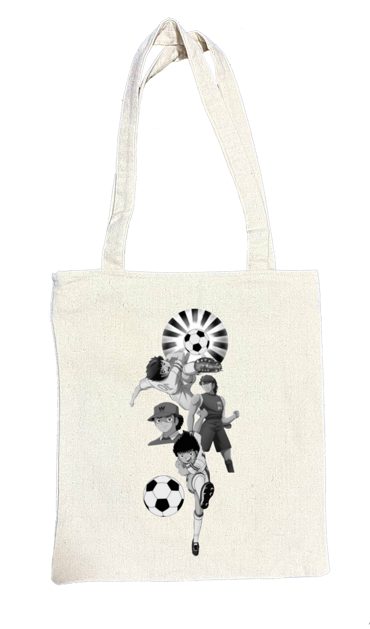 Captain Tsubasa tote bag beige 3