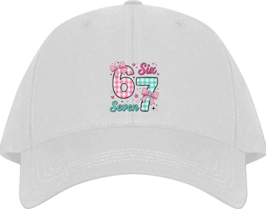 67 designs Baseball cap White 3