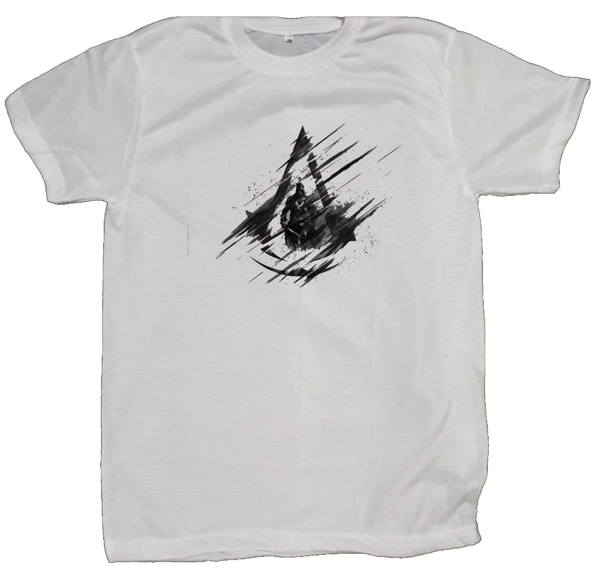 Assassin's Creed t-shirt fit White 3