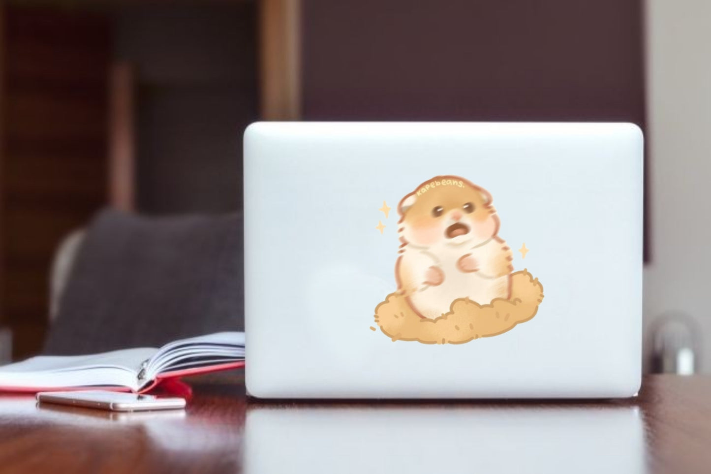 hamster Laptop Sticker 3