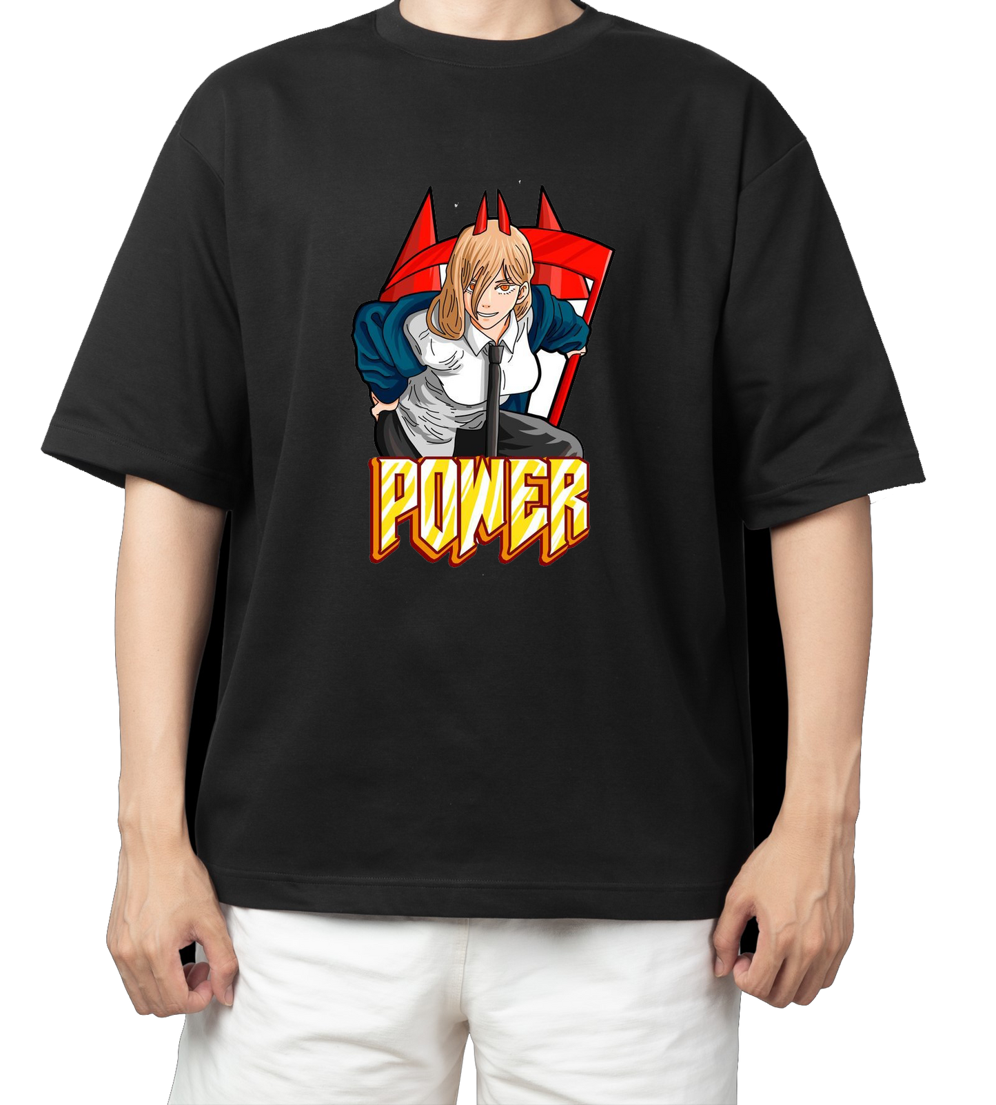 Chainsaw Man t- shirt One Size Black 3