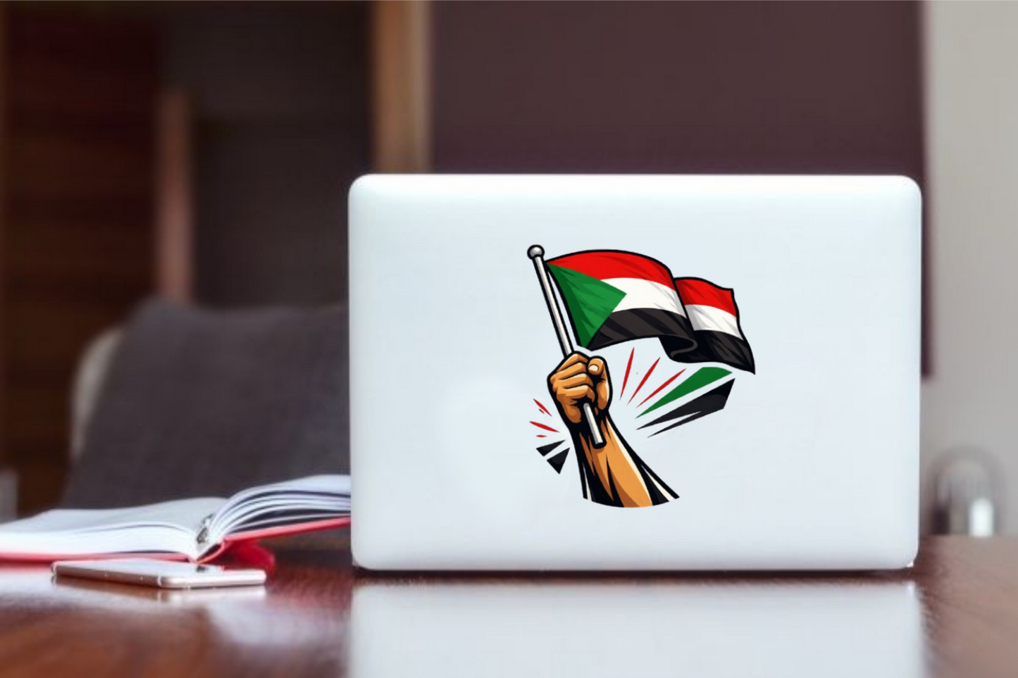 Sudan Laptop Sticker 3