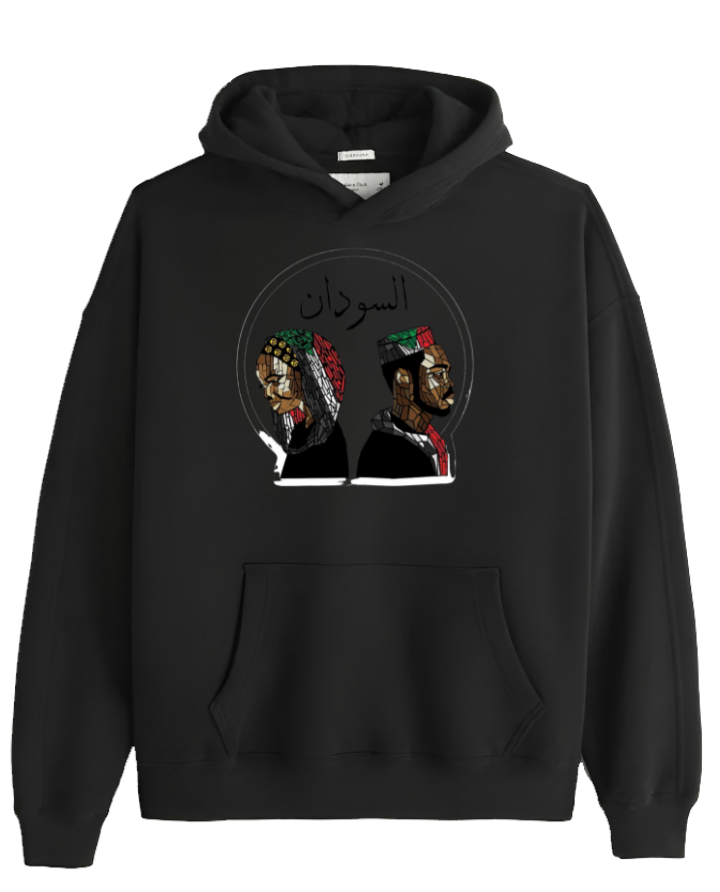 Sudan Oversize Hoodie Black 3