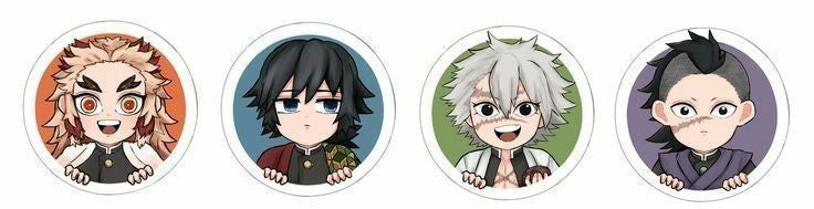 Demon Slayer brooch 3
