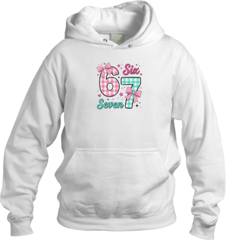 designs 67 Oversize Hoodie White 3