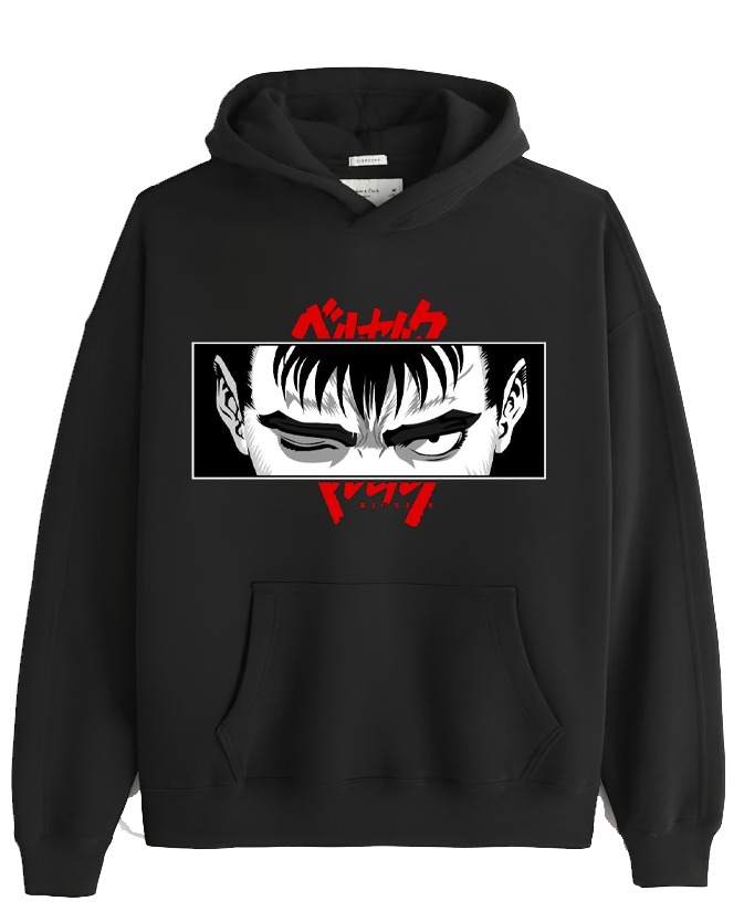 Berserk One Size hoodie Black 3