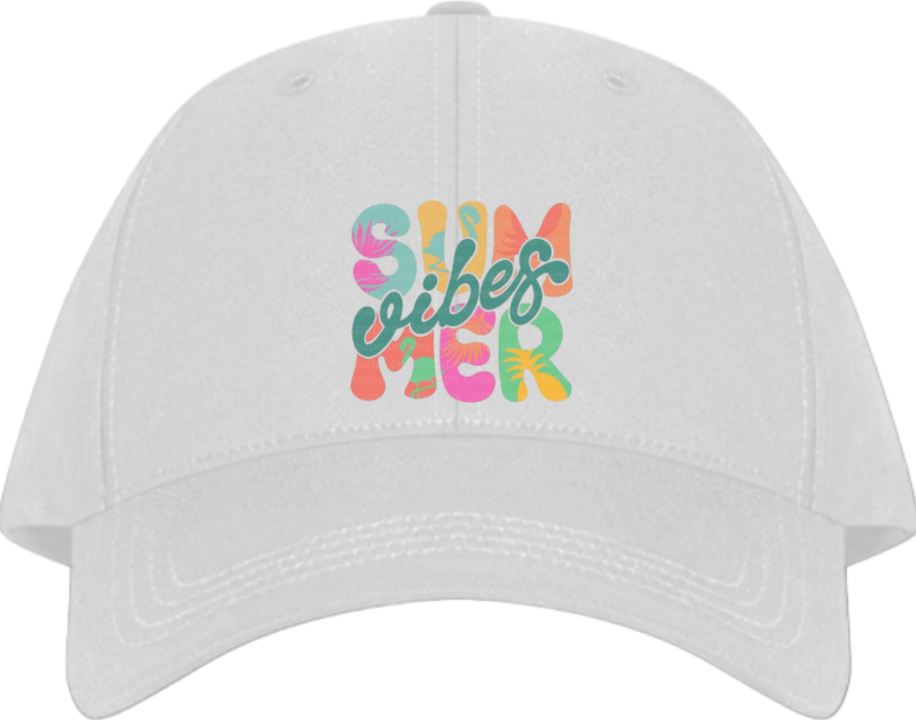 Summer Vibes Baseball cap White 3