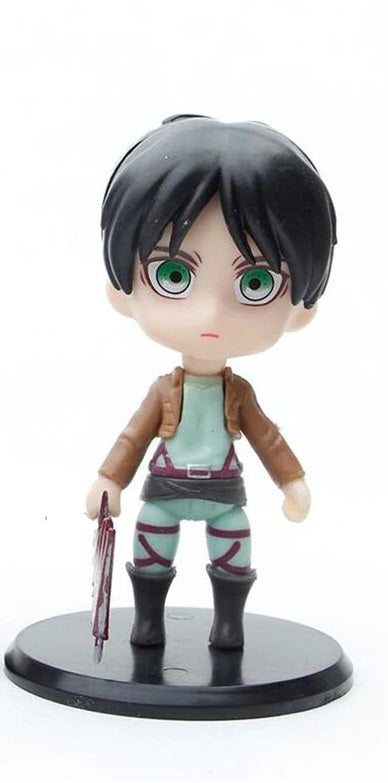 Figura Levi Eren Yeager Anime Attack On Titan