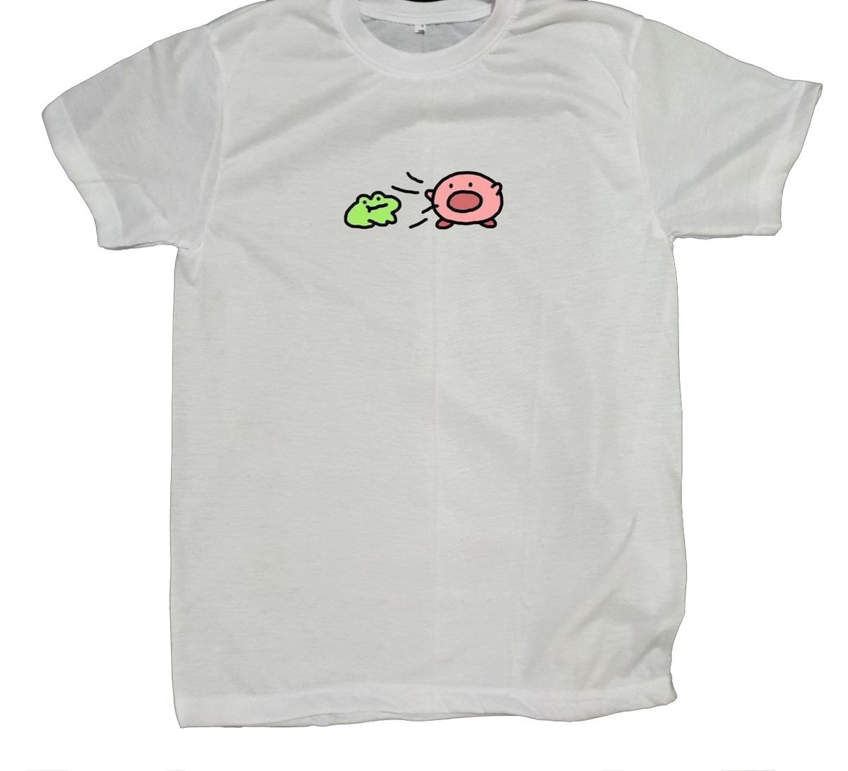 Cute Anime Kirby T-Shirt – Kawaii Graphic Tee, Soft Casual fit Sleeve Shirt for Women, Men, Teens, and Gaming Fans 3