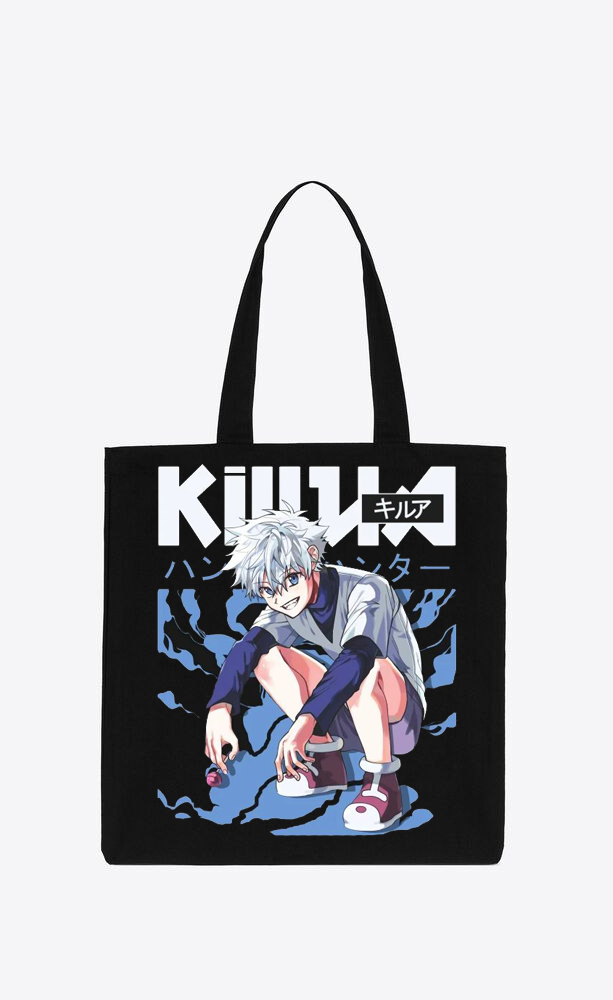 Hunter × Hunter tote bag Black 3
