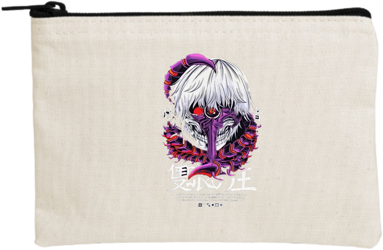 Tokyo ghoul wallet pencil case Beige 3