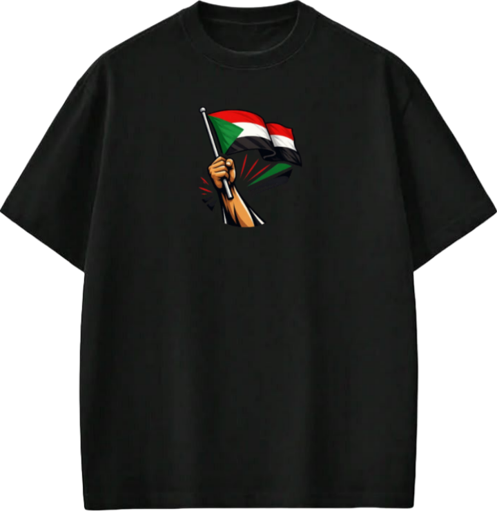 Sudan One Size t- shirt Black 3