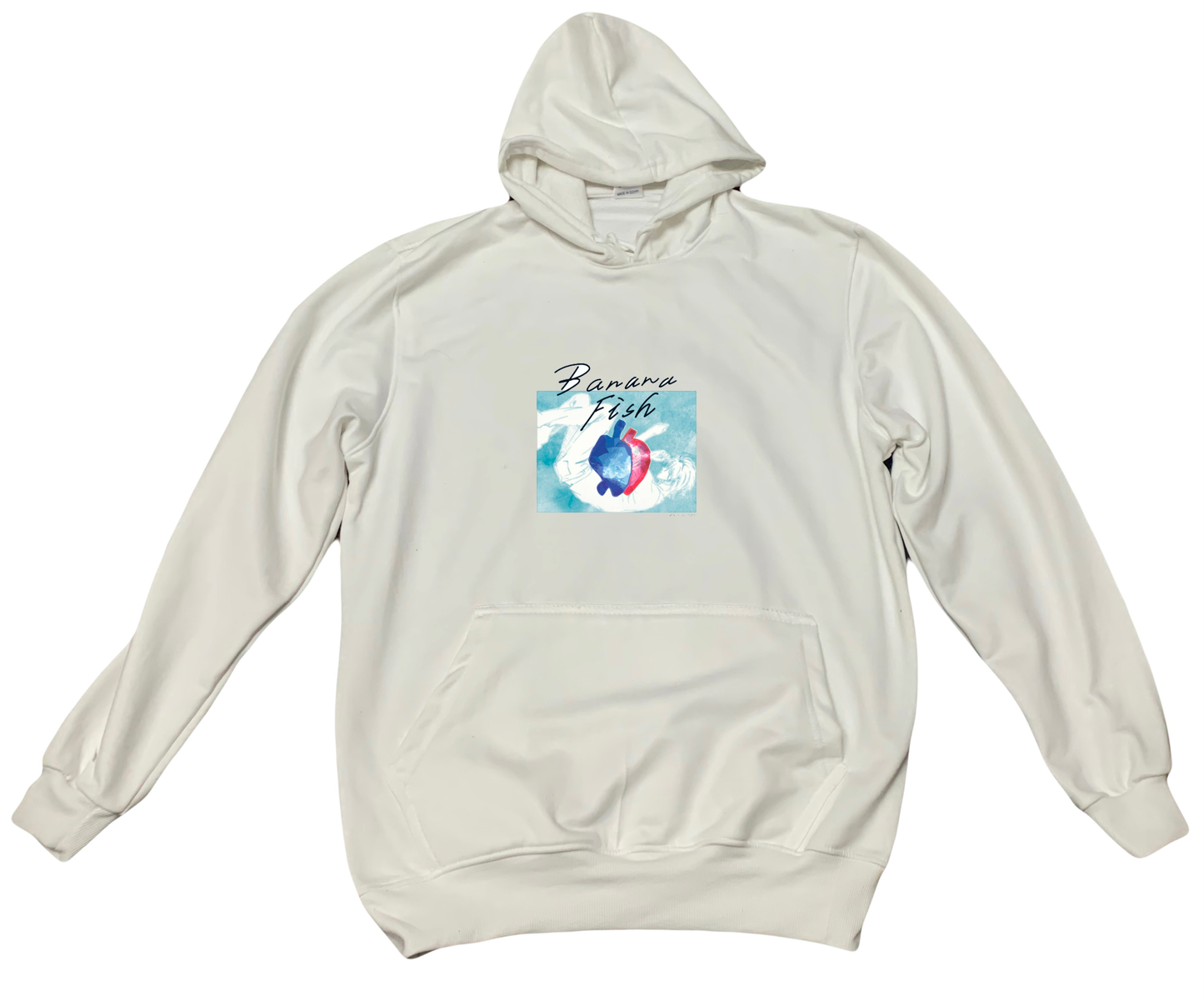 Banana fish oversize hoodie White 3